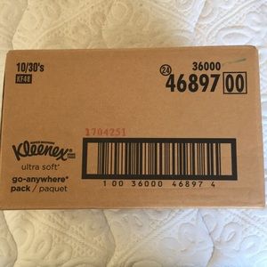 Kleenex Ultra Soft go anywhere 10 (single) pack